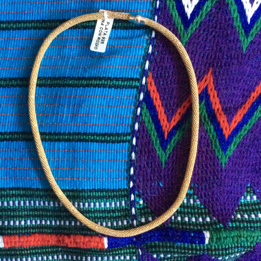 Gold Filled Over 925 Sterling Silver Necklace